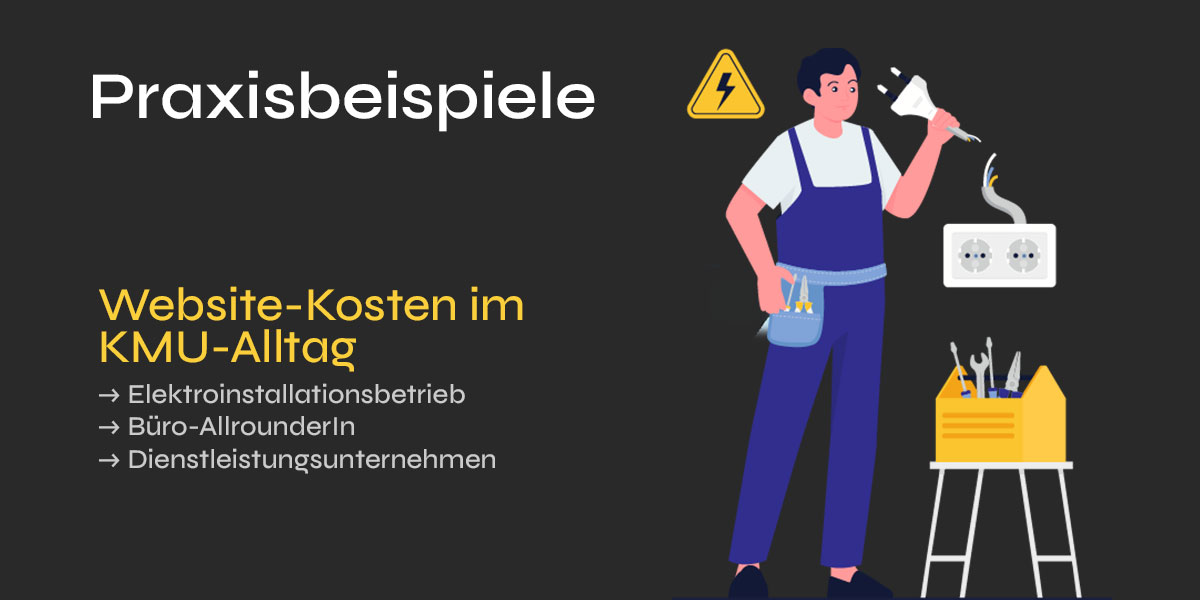 Praxisbeispiele für Website-Kosten bei kleinen und mittleren Unternehmen